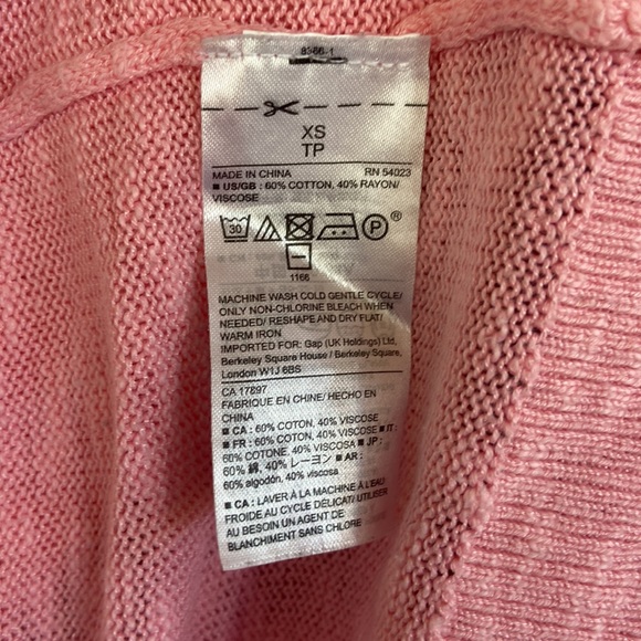 Gap Pink Cardigan - Picture 8 of 9